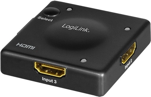 Comutator HDMI LogiLink 3×1 1080p 60 Hz