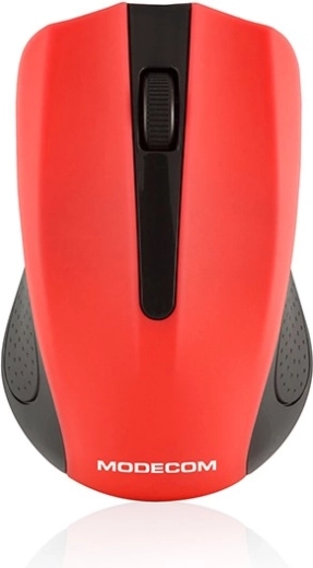 Mouse optic wireless MODECOM MC-WM9 negru‑roșu