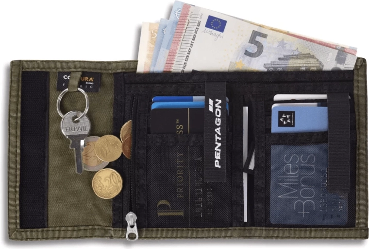 Portofel Pentagon Stater 2.0, negru