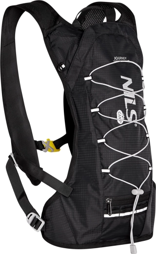Rucsac de hidratare pentru alergare și ciclism Nils Camp Journey 12 l, negru