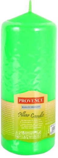 Lumânare cilindru verde parafină 65 × 160 mm