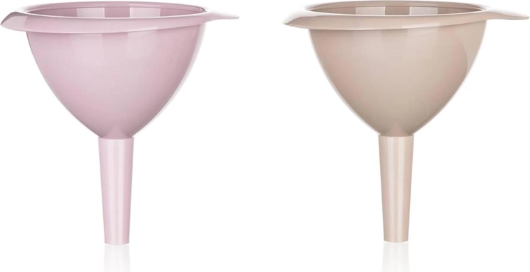 Pâlnie din plastic 10,4 cm ACCASA – mix pastel de culori