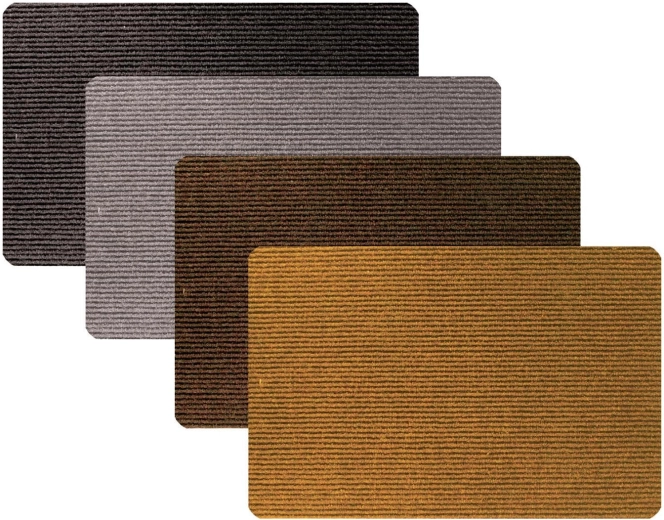 Covoraș din cauciuc și polipropilenă 60 × 40 cm – mix de culori