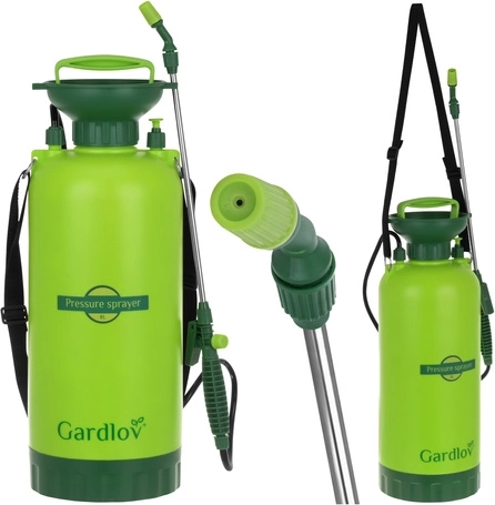 Pulverizator de grădină manual sub presiune Gardlov 8 l
