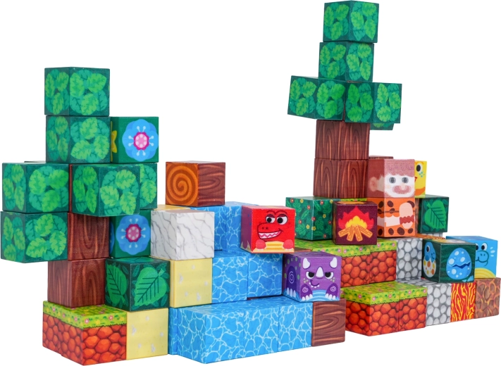 100 de cuburi pentru construcții creative