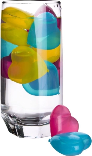 Formă stilată de inimă și culori vii