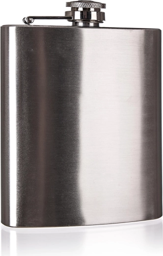 Ploscă din inox AKCENT 200 ml