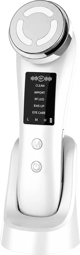 Aparat de masaj facial EMS 5 în 1 cu lumină LED