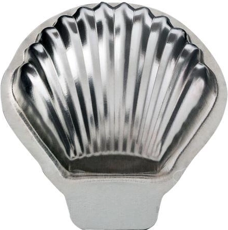 Forme pentru prăjituri scoică mini, 20 buc