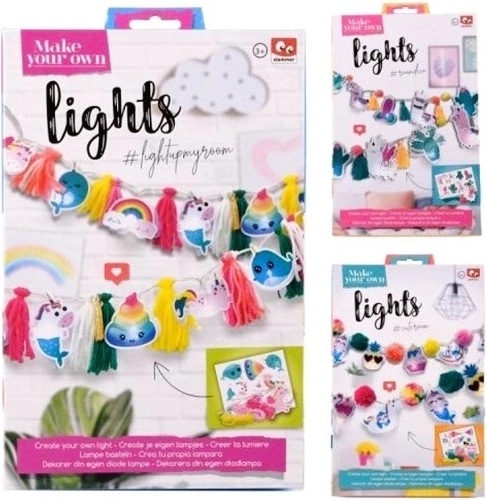 Creează-ți lămpița LED – ghirlandă luminoasă creativă