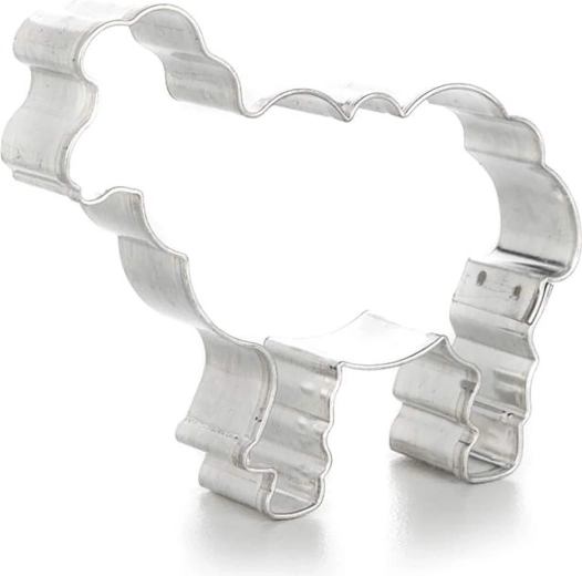 Formă pentru decupat fursecuri miel 7 × 6 × 1,6 cm tablă cositorită