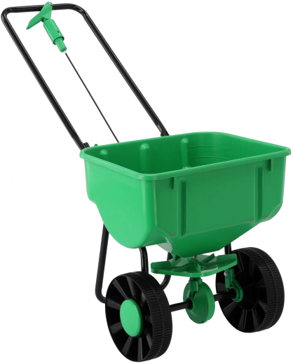 Împrăștiator universal 27 l pentru semințe, îngrășământ și sare