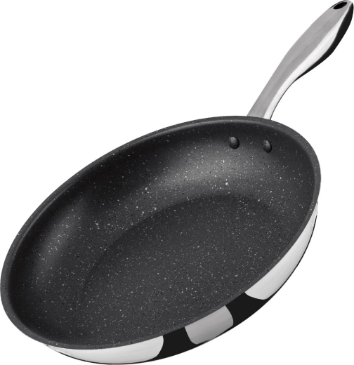 Tigaie din oțel inoxidabil pentru soté Lamart, 28 cm