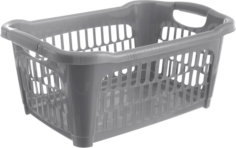 Coș de rufe Hobby deschis 25 l, gri