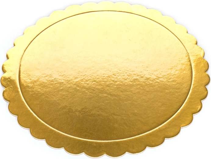 Formă rotundă elegantă cu margine decorativă