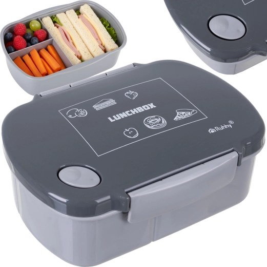 Lunchbox Ruhhy 800 ml gri