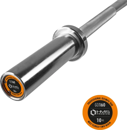 Bară olimpică HMS Premium GO160 120 cm