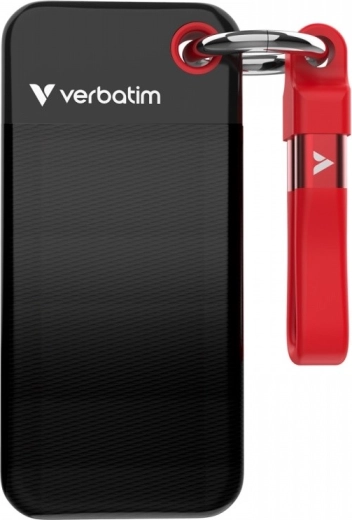 SSD extern VERBATIM Pocket 1 TB USB‑C (USB 3.2 Gen 2) până la 1000 MB/s