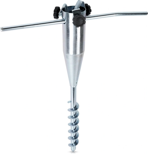 Șurub de ancorare din metal pentru umbrelă de grădină 56 cm