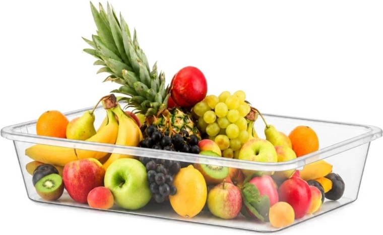 Organizator transparent pentru frigider, 4,5 l