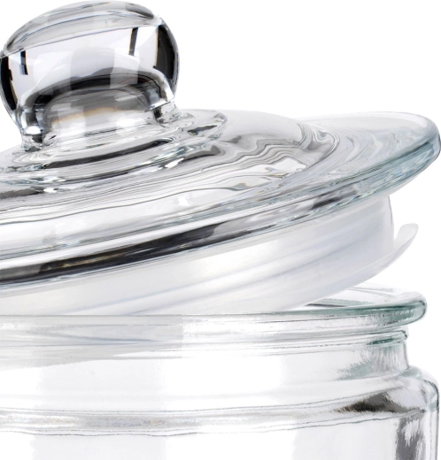 Capac de sticlă cu garnitură pentru prospețime prelungită