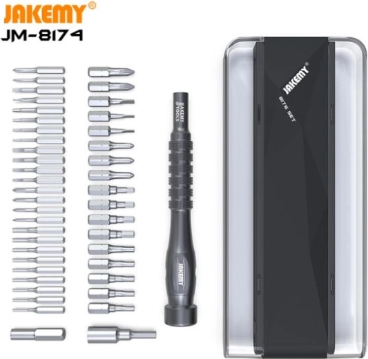Jakemy set profesional de unelte de precizie 45 în 1