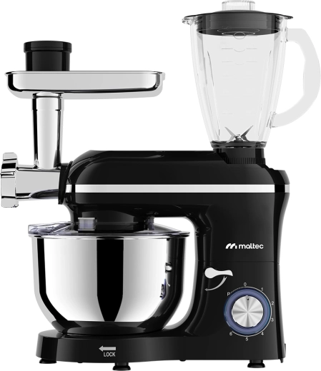 Robot de bucătărie MalTec MaltecChef 5000W cu blender și mașină de tocat carne