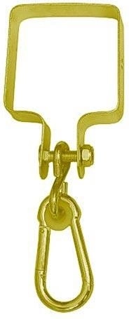 Cârlig pentru leagăn cu clemă pătrată 90 × 90 mm, capacitate 70 kg