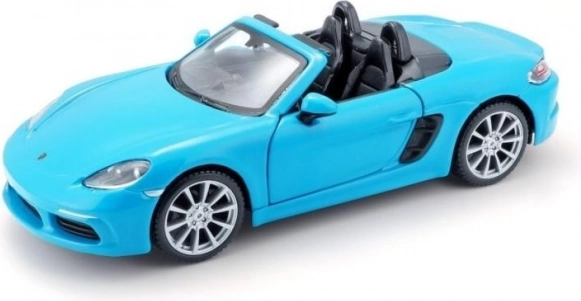 Porsche 718 Boxster 1:24 model albastru BBurago