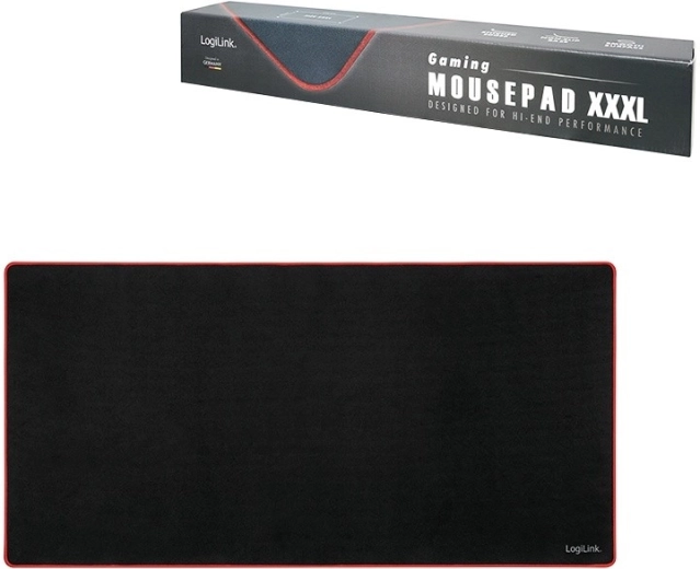 Mousepad de gaming XXXL LOGILINK, negru