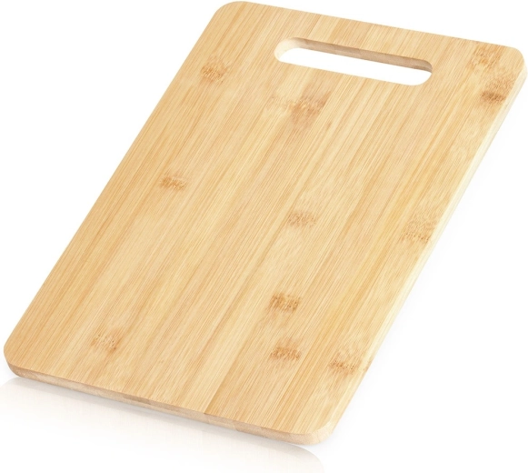 Tocător din bambus 28 × 20 cm cu mâner