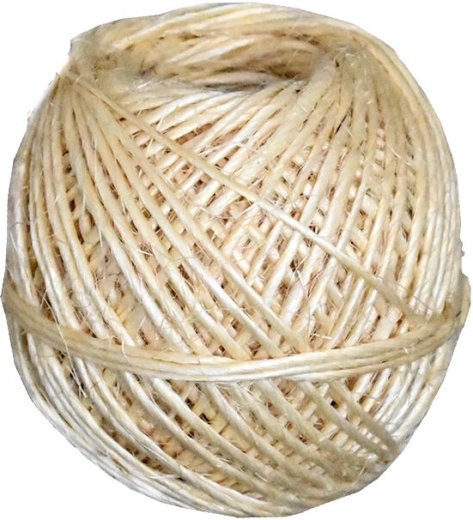 Sfoară din sisal 3 mm, 250 g, 3300 tex