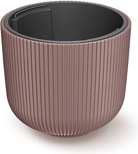 Ghiveci cu inserție Milly 29,8 cm marsala