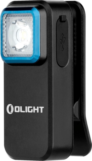 Olight Oclip neagră – lanternă reîncărcabilă cu clips