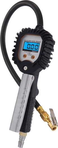 Pistol digital pentru umflarea anvelopelor cu manometru LCD BW-001 - 1 bucată