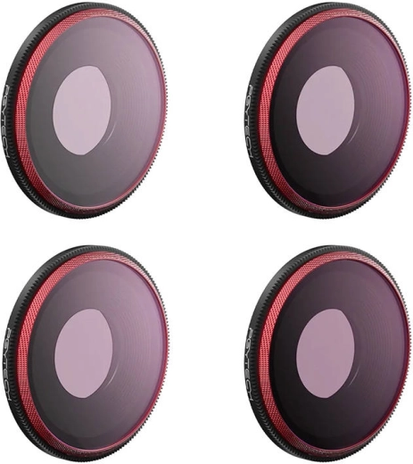 Set de filtre ND-PL PGYTECH (8/16/32/64) pentru DJI Osmo Action 3