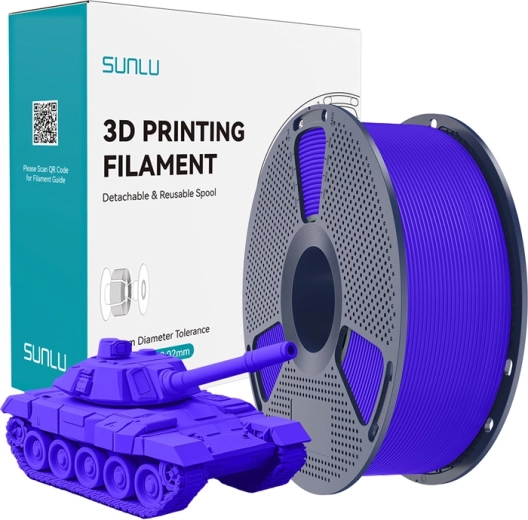 Sunlu PLA+ High‑Speed filament albastru 1,75 mm