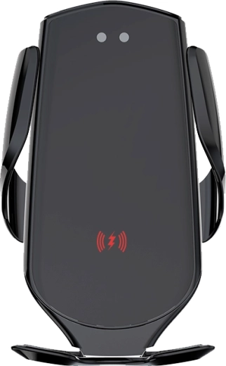 Maxlife suport auto automat cu încărcare wireless 15 W, negru