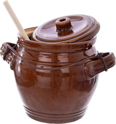 Ceramică pentru murături de casă și servire