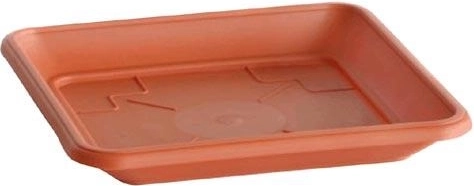 Tavă pătrată pentru ghiveci 34 × 34 cm