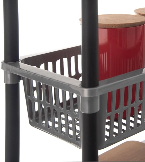 Coșuri ventilate pentru vizibilitate și igienă