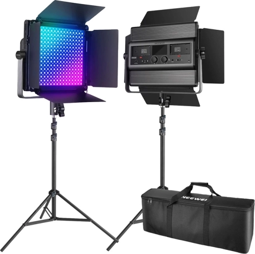 Neewer set 2× lumină LED RGB1200 60 W