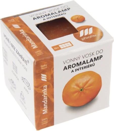 Ceară parfumată pentru aromalampă, mandarină, 8 buc. 30 g
