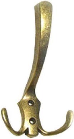 Cârlig Romana I 77 × 130 mm alamă patinată