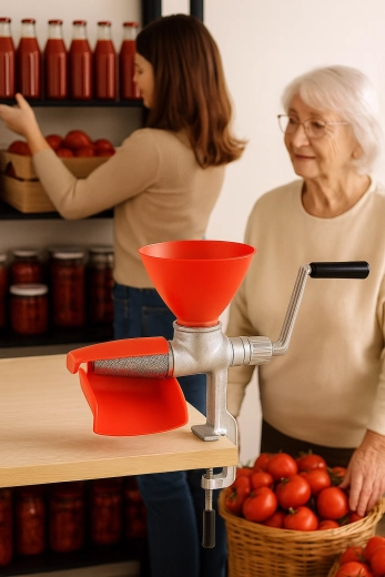 Piure fin fără coji și semințe