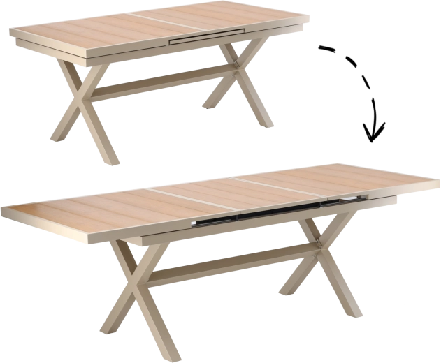 Extindere lină de la 180 la 240 cm