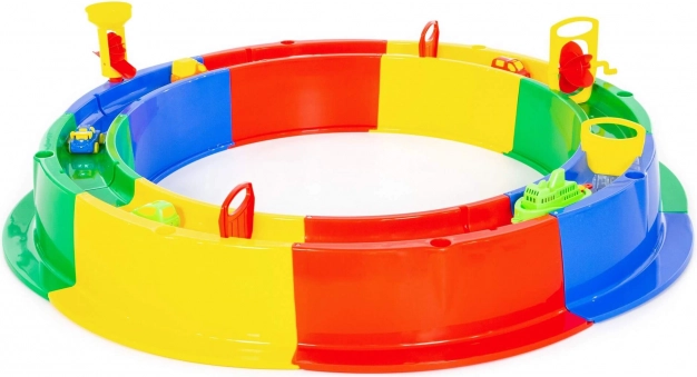 Loc de joacă cu nisip colorat cu accesorii