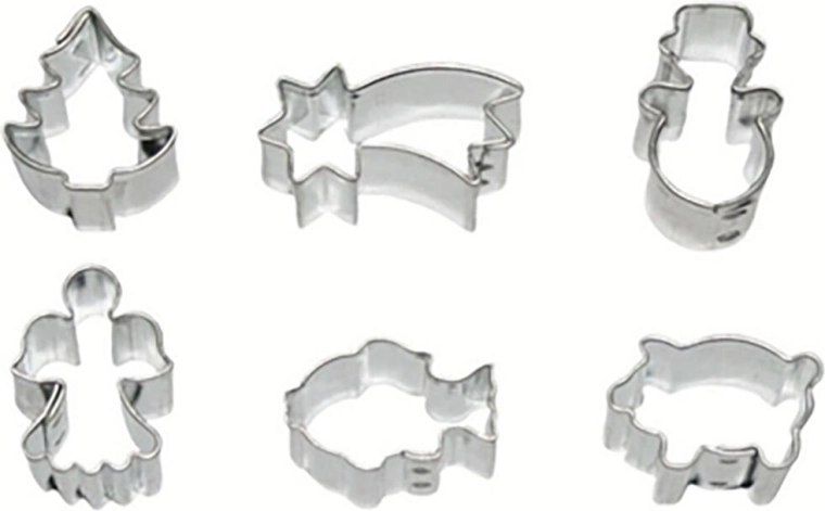 Micro forme de decupat pentru prăjituri – set 6 buc