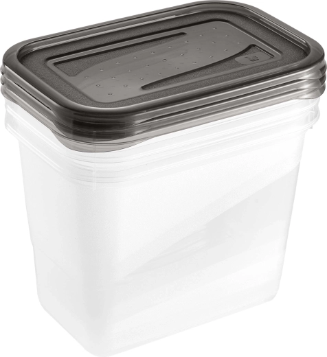 Keeeper Fresh & Freeze cutie pentru alimente 1 l, 3 buc.