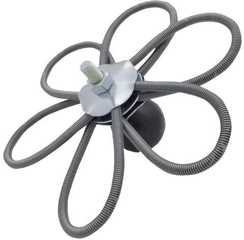 Perie de coș reglabilă 150 mm cu 6 arcuri și greutate